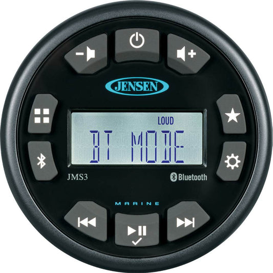 Suncoast Marine and Auto offers JENSEN JMS3RTL Stereo w/AM/FM/BT - Single Zone [JMS3RTL]