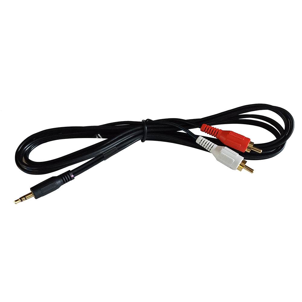 Suncoast Marine and Auto offers Fusion MS-CBRCA3.5 Input Cable - 1 Male (3.5 mm) to 2 Male RCA [010-12753-20]