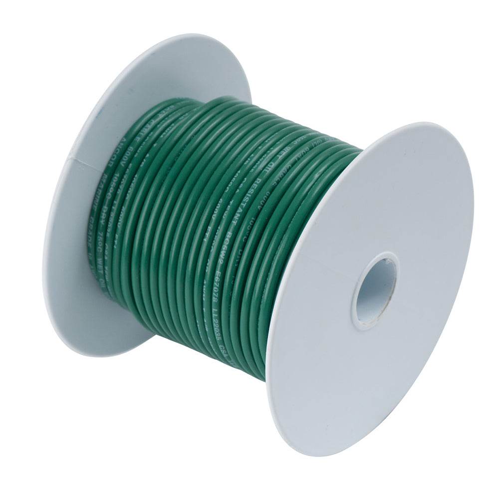 Suncoast Marine and Auto offers Ancor Tinned Copper Wire - 6 AWG - Green - 25 [112302]