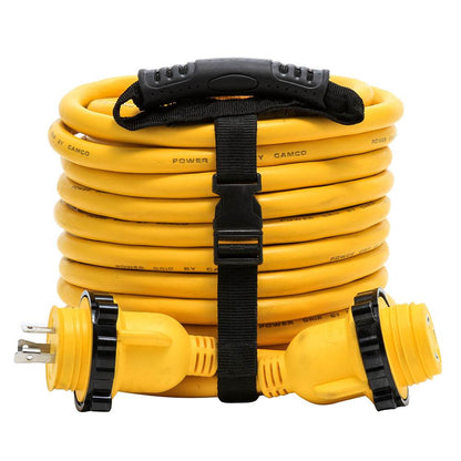 Suncoast Marine and Auto offers Camco 30 Amp Power Grip Marine Extension Cord - 50 M-Locking/F-Locking Adapter [55613]