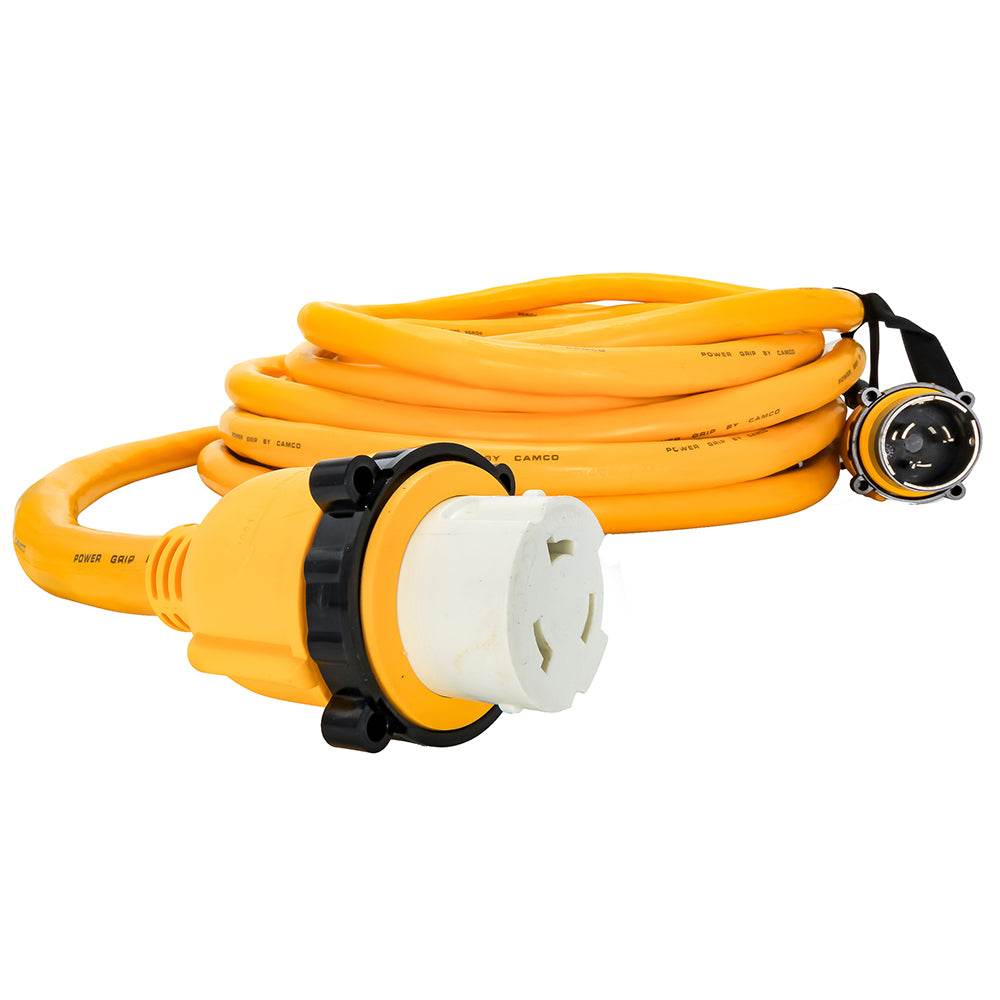 Suncoast Marine and Auto offers Camco 50 Amp Power Grip Marine Extension Cord - 50 M-Locking/F-Locking Adapter [55623]