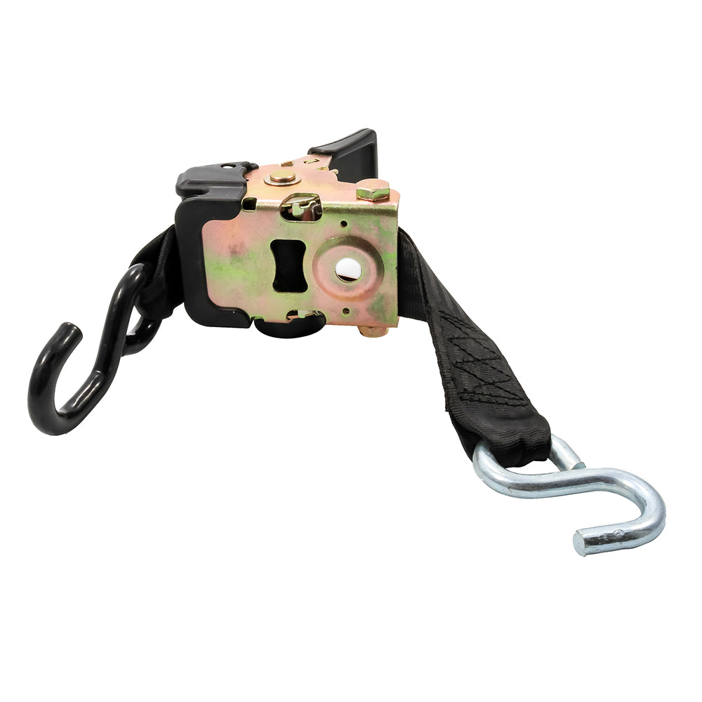 Suncoast Marine and Auto offers Camco Retractable Tie Down Straps - 2" Width 6 Dual Hooks [50031]