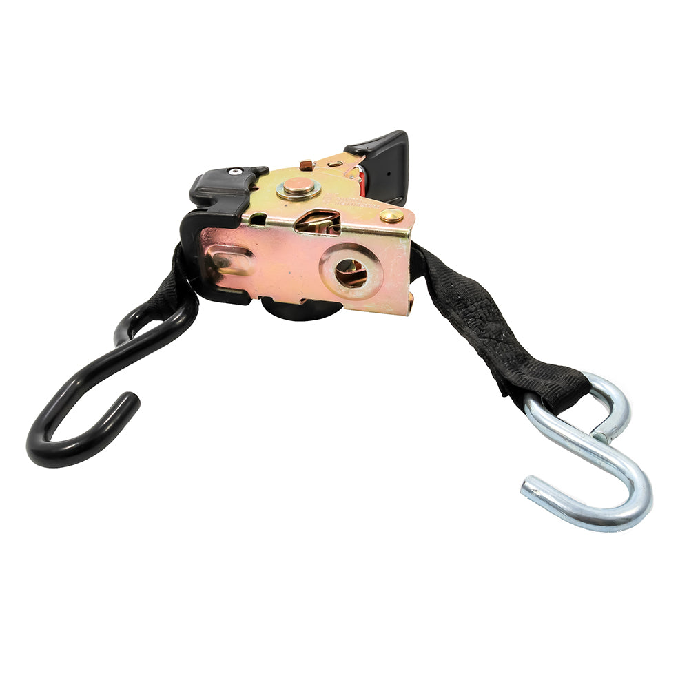 Suncoast Marine and Auto offers Camco Retractable Tie-Down Straps - 1" Width 6 Dual Hooks [50033]