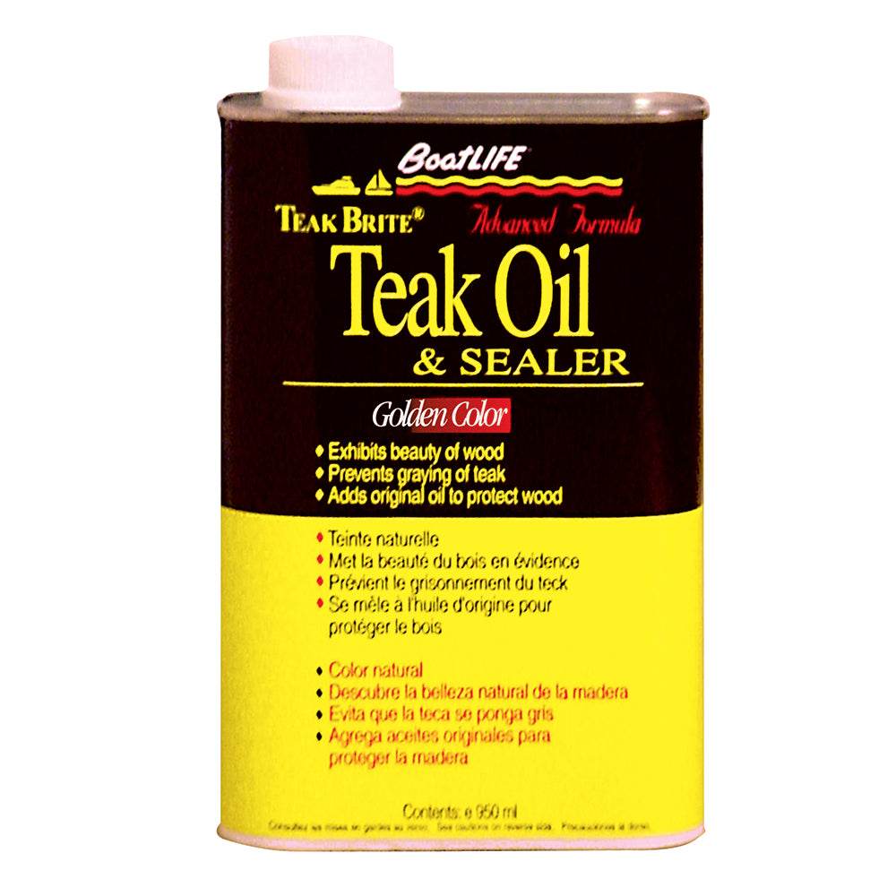 Suncoast Marine and Auto offers BoatLIFE Teak Brite Advanced Formula Teak Oil - 32oz [1188]