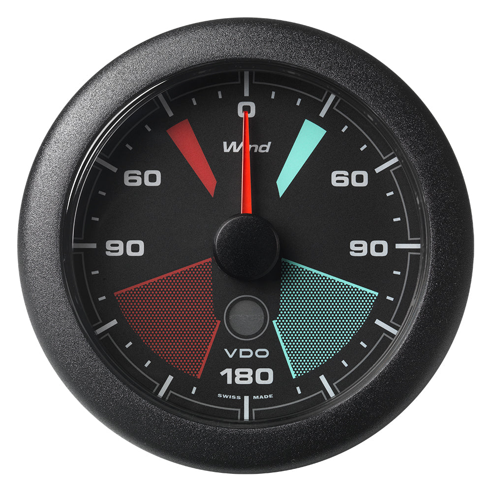 Suncoast Marine and Auto offers Veratron 3-3/8" (85MM) OceanLink Apparent/True Wind Angle Gauge - Black Dial Bezel [A2C1957400001]