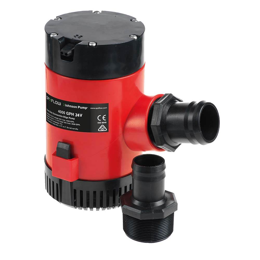 Suncoast Marine and Auto offers Johnson Pump Heavy Duty Bilge Pump 4000 GPH - 24V [40084]