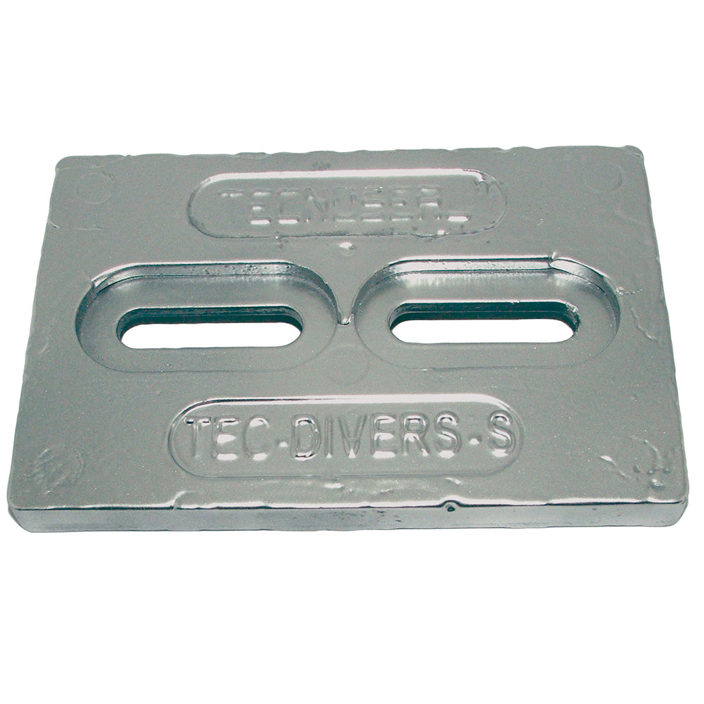 Suncoast Marine and Auto offers Tecnoseal Mini Zinc Plate Anode 6" x 4" x 1/2" [TEC-DIVERS-S]