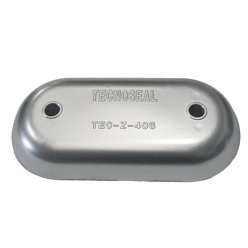 Suncoast Marine and Auto offers Tecnoseal Magnesium Hull Plate Anode 8-3/8" x 4-1/32" x 1-1/16" [TEC-Z-406MG]