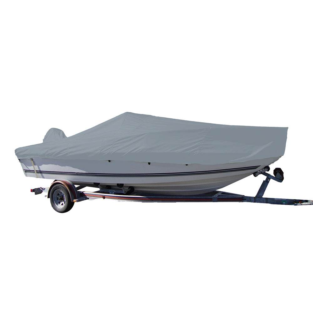 Suncoast Marine and Auto offers Carver Performance Poly-Guard Styled-to-Fit Boat Cover f/20.5 V-Hull Center Console Fishing Boat - Grey [70020P-10]