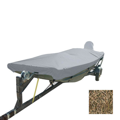 Suncoast Marine and Auto offers Carver Performance Poly-Guard Styled-to-Fit Boat Cover f/16.5 Open Jon Boats - Shadow Grass [74203C-SG]