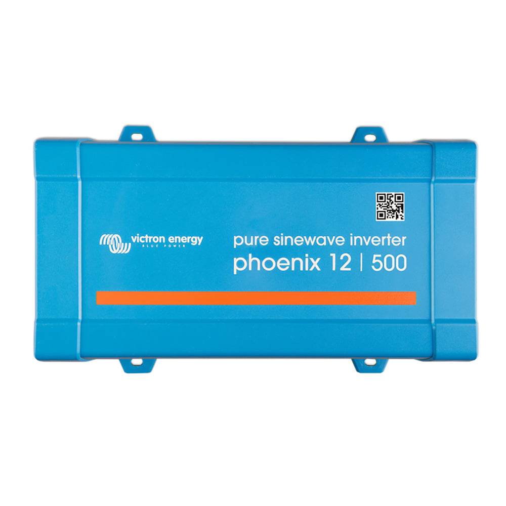 Suncoast Marine and Auto offers Victron Phoenix Inverter 12VDC - 500VA - 120VAC - 50/60Hz - VE.Direct [PIN125010500]