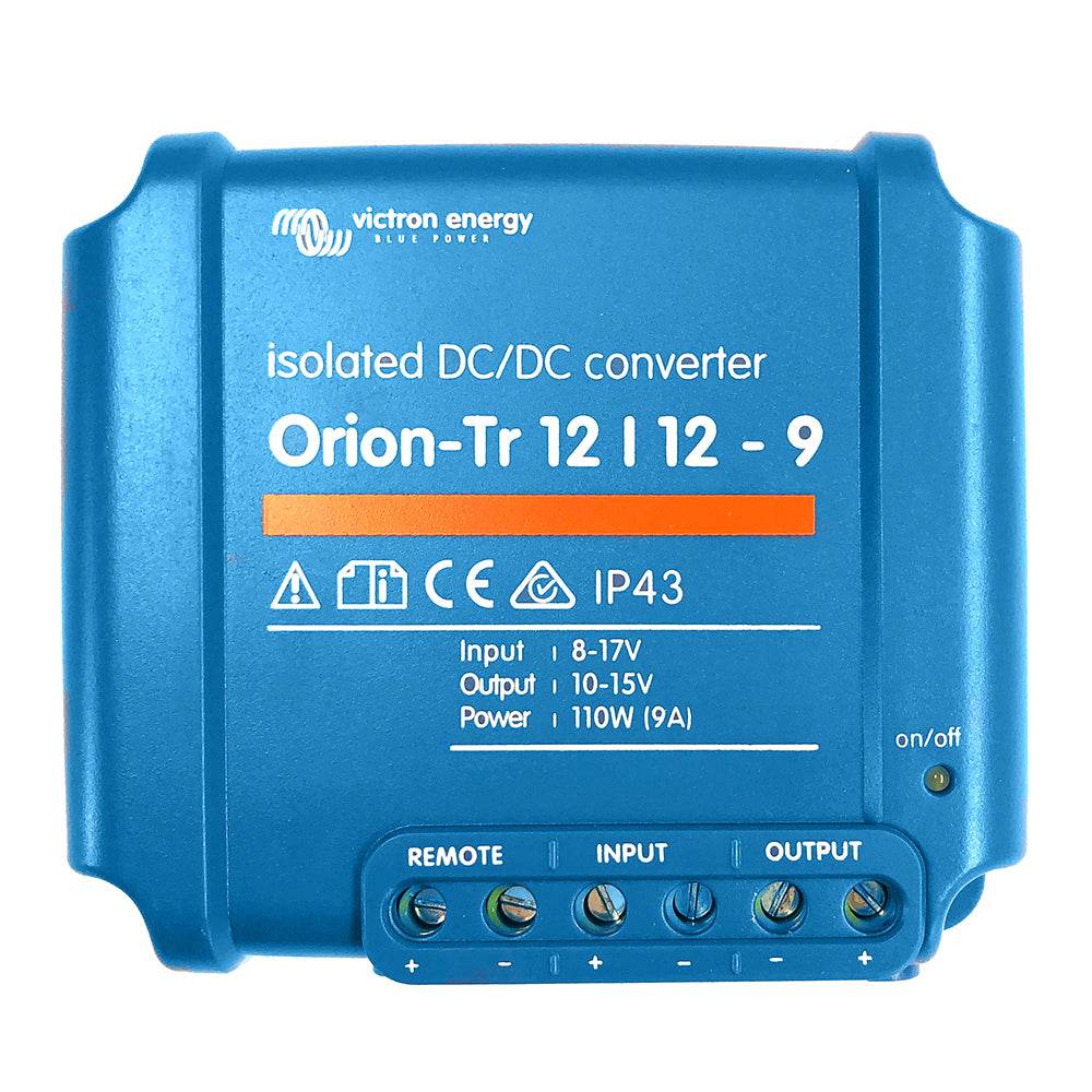 Suncoast Marine and Auto offers Victron Orion-TR DC-DC Converter - 12 VDC to 12 VDC - 9AMP Isolated [ORI121210110R]