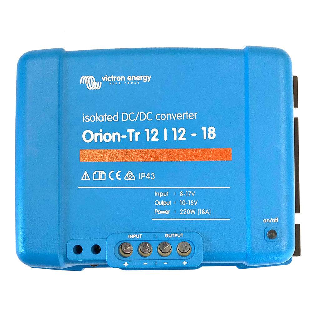 Suncoast Marine and Auto offers Victron Orion-TR DC-DC Converter - 12 VDC to 12 VDC - 18AMP Isolated [ORI121222110]