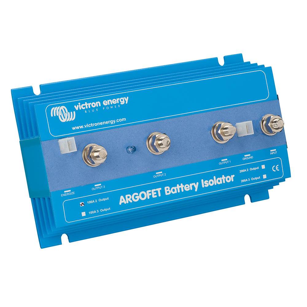 Suncoast Marine and Auto offers Victron ArgoFET Battery Isolator - 100AMP - 2 Batteries [ARG100201020]