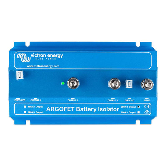 Suncoast Marine and Auto offers Victron ArgoFET 200-2 Battery Isolator - 200AMP - 1 Alternator, 2 Batteries [ARG200201020R]