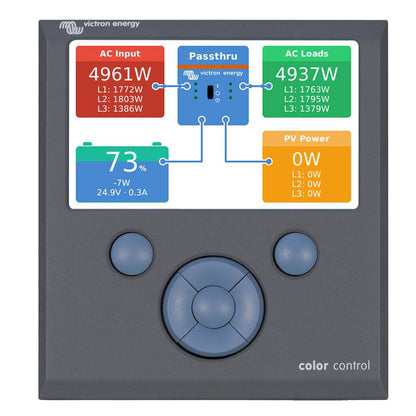 Suncoast Marine and Auto offers Victron Color Control GX Monitor - Button Control [BPP010300100R]