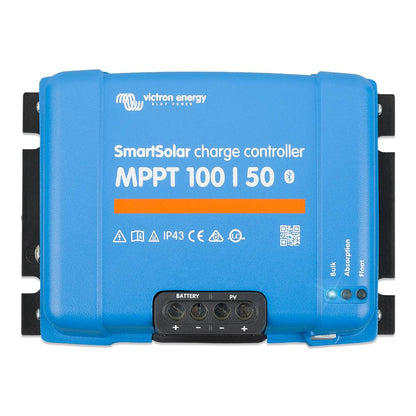 Suncoast Marine and Auto offers Victron SmartSolar MPPT Charge Controller - 100V - 50AMP - UL Approved [SCC110050210]