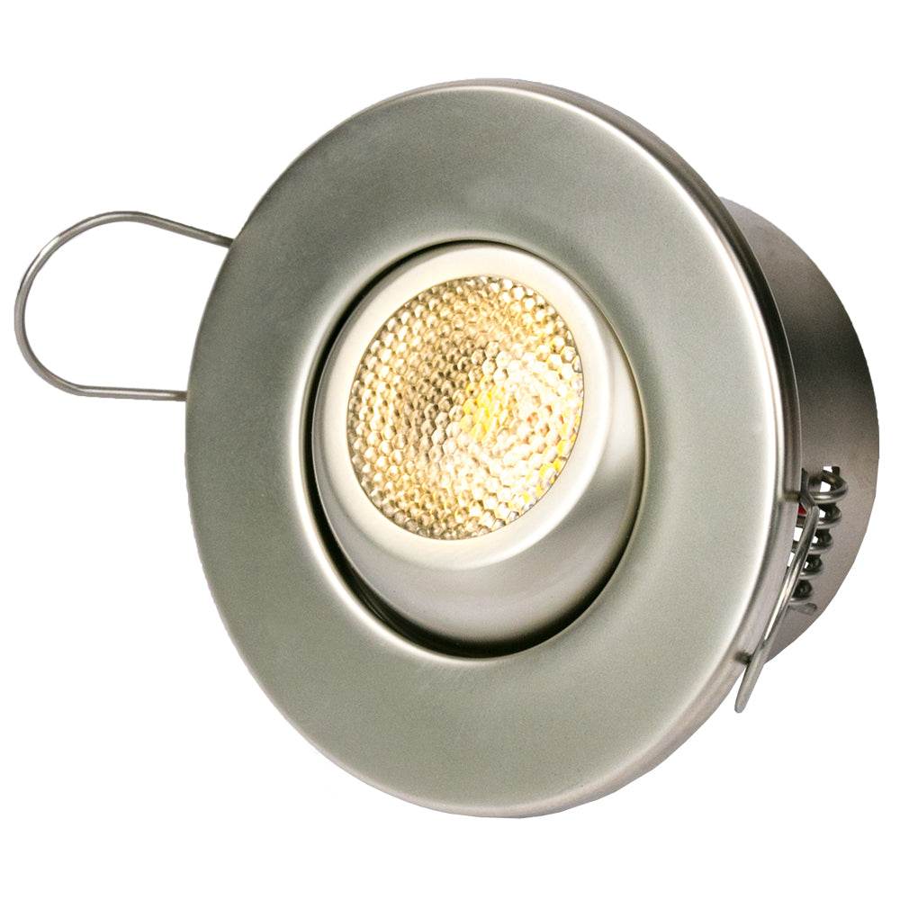 Suncoast Marine and Auto offers Sea-Dog Deluxe High Powered LED Overhead Light Adjustable Angle - 304 Stainless Steel [404520-1]