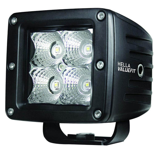 Suncoast Marine and Auto offers Hella Marine Value Fit LED 4 Cube Flood Light - Black [357204031]