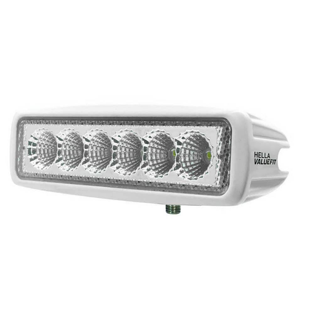 Suncoast Marine and Auto offers Hella Marine Value Fit Mini 6 LED Flood Light Bar - White [357203051]