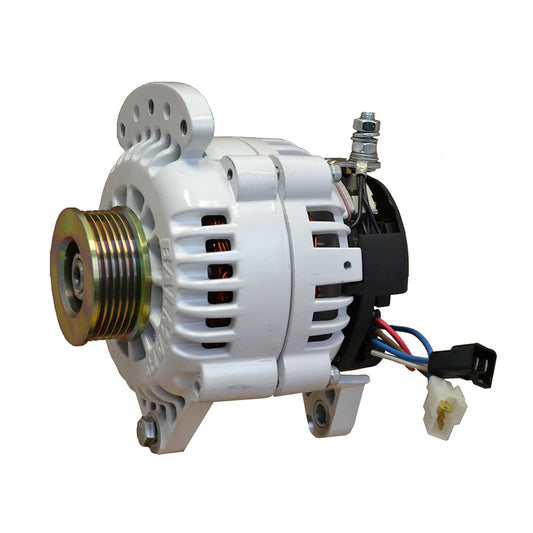 Suncoast Marine and Auto offers Balmar Alternator 120 Amp 12V 3.15" Dual foot Saddle Single K6 Pulley w/Isolated Grounding [60-120-K6]