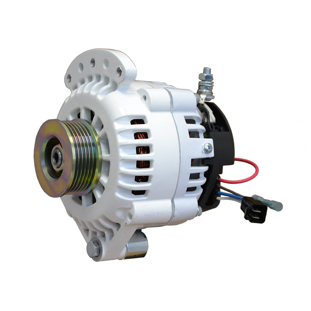 Suncoast Marine and Auto offers Balmar Alternator 120 Amp 12V 1-2" Single Foot Single K6 Pulley w/Isolated Grounding [621-120-K6]