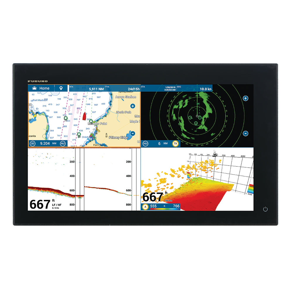 Suncoast Marine and Auto offers Furuno NavNet TZtouch3 19" MFD w/1kW Dual Channel CHIRP Sounder [TZT19F]