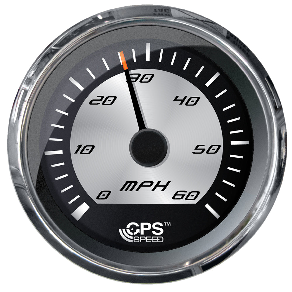 Suncoast Marine and Auto offers Faria Platinum 4" Speedometer - 60MPH - GPS [22010]