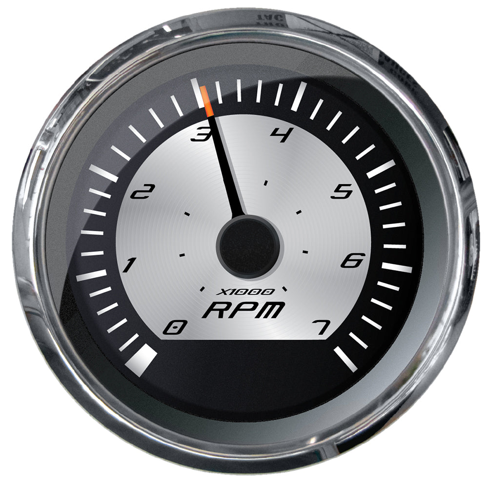 Suncoast Marine and Auto offers Faria Platinum 4" Tachometer - 7000 RPM (Gas - Inboard, Outboard I/O) [22009]