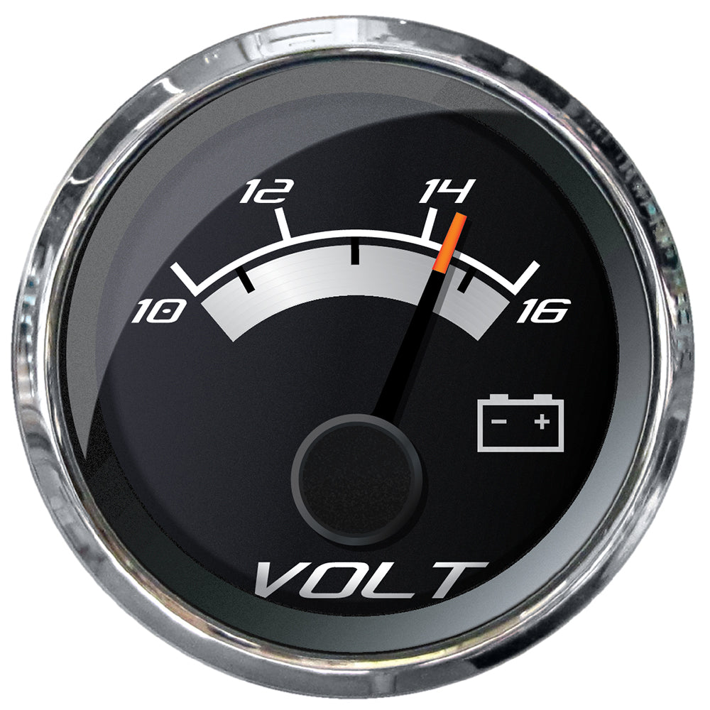 Suncoast Marine and Auto offers Faria Platinum 2" Voltmeter (10-16 VDC) [22022]