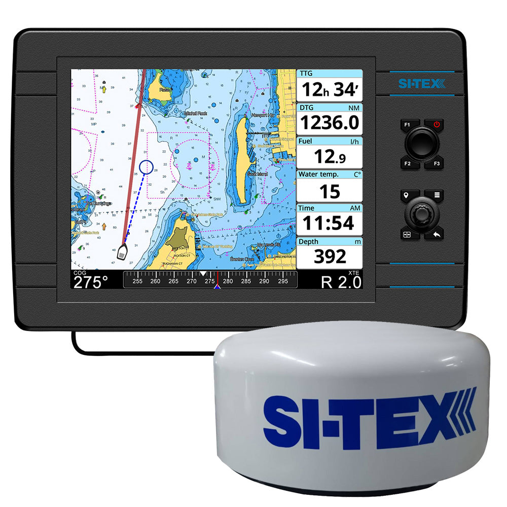 Suncoast Marine and Auto offers SI-TEX NavPro 1200F w/MDS-15 WiFi 20" Hi-Res Digital Radome Radar w/15M Cable [NAVPRO1200FR]