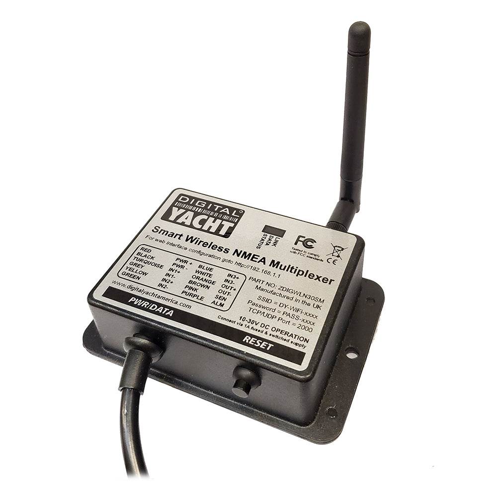 Suncoast Marine and Auto offers Digital Yacht WLN30 Smart Wireless NMEA Multiplexer [ZDIGWLN30SM]