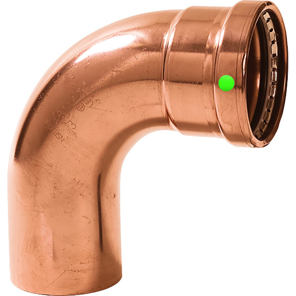 Suncoast Marine and Auto offers Viega ProPress 2-1/2" - 90 Copper Elbow - Street/Press Connection - Smart Connect Technology [20638]