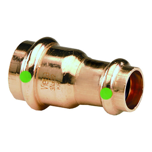 Suncoast Marine and Auto offers Viega ProPress 3/4" x 1/2" Copper Reducer - Double Press Connection - Smart Connect Technology [78147]