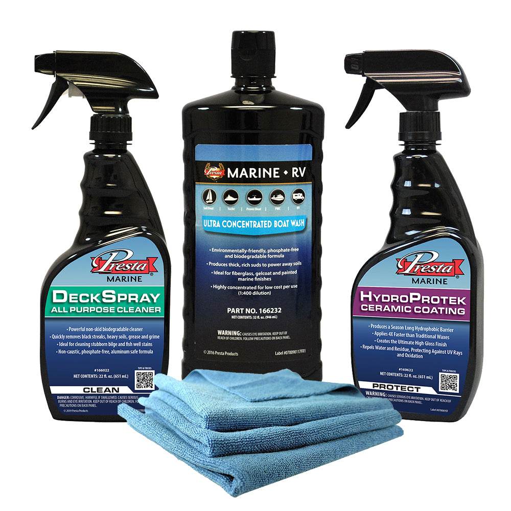 Suncoast Marine and Auto offers Presta New Boat Owner Cleaning Kit [PNBCK1]