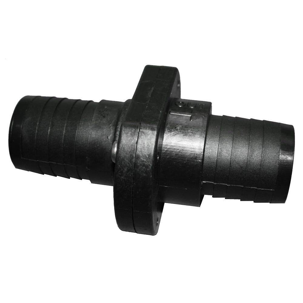 Suncoast Marine and Auto offers T-H Marine Double Barb Inline Scupper Check Valve - 1-1/2" - Black [ILS-1500-DP]