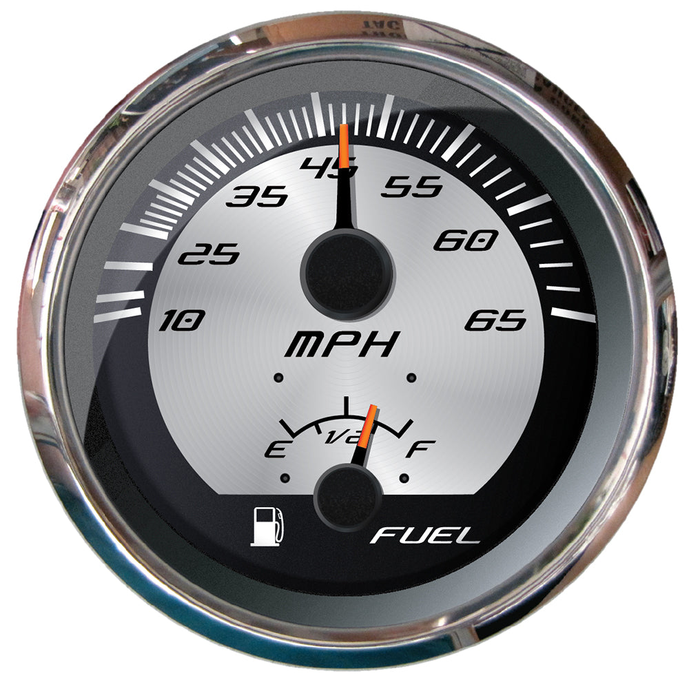 Suncoast Marine and Auto offers Faria Platinum 4" Multi-Function - Speedometer Fuel [22015]