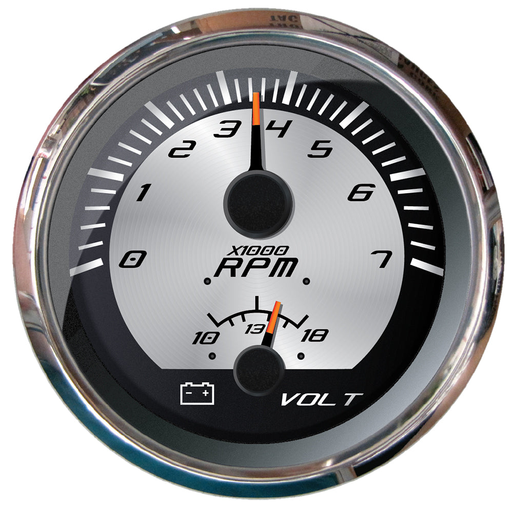 Suncoast Marine and Auto offers Faria Platinum 4" Multi-Function - Tachometer Voltmeter [22016]