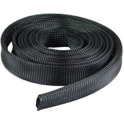 Suncoast Marine and Auto offers T-H Marine T-H FLEX 1/4" Expandable Braided Sleeving - 100 Roll [FLX-25-DP]