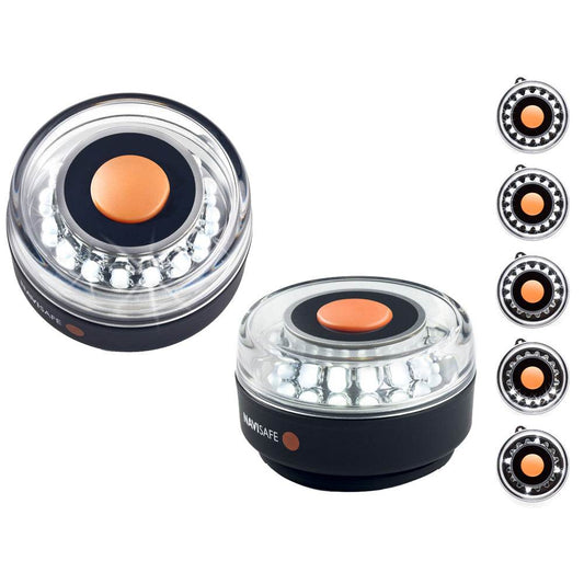 Suncoast Marine and Auto offers Navisafe Navilight All-White 5 Mode 360 2NM w/Magnet Base [001-1]