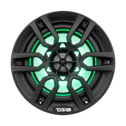 Suncoast Marine and Auto offers DS18 HYDRO 6.5" 2-Way Marine Speakers w/RBG LED Lights 300W - Matte Black [NXL-6BK]