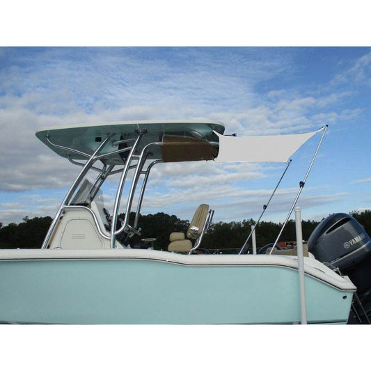 Suncoast Marine and Auto offers Carver 4 T-Shade T-Top Shade Extension - White [TS4-WHT]