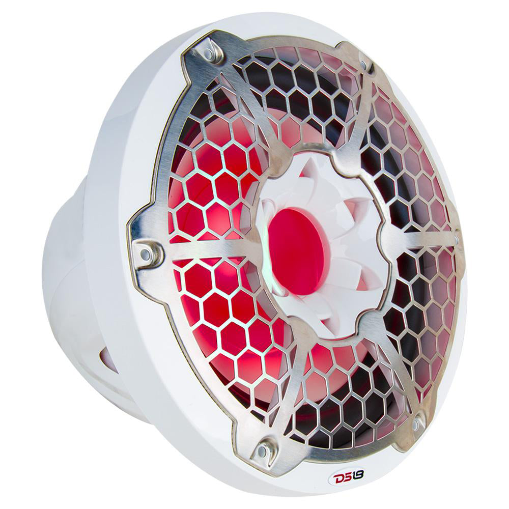 Suncoast Marine and Auto offers DS18 HYDRO 12" Subwoofer w/RGB Lights - 700W - White [NXL-12SUB/WH]