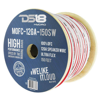 Suncoast Marine and Auto offers DS18 HYDRO Marine Grade OFC Speaker Wire 12 GA - 150 Roll [MOFC12GA150SW]