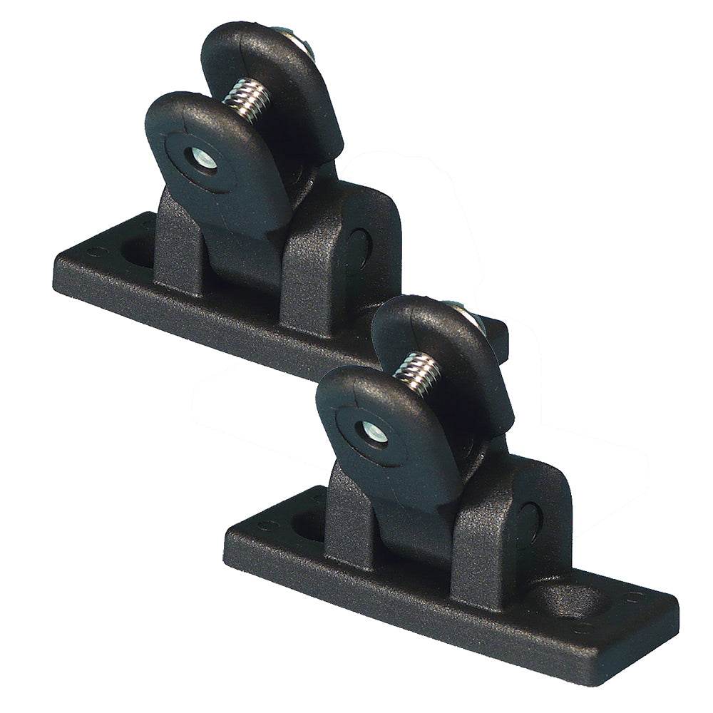 Suncoast Marine and Auto offers Carver Deck Hinge Nylon Pair - Black [7782B]