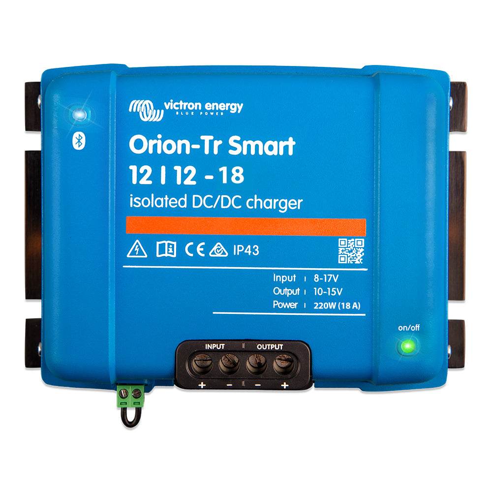 Suncoast Marine and Auto offers Victron Orion-TR Smart 12/12-18A 18A (220W) Isolated DC-DC Charger or Power Supply [ORI121222120]