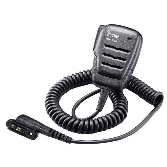 Suncoast Marine and Auto offers Icom Compact Waterproof Speaker Mic f/M85 [HM236]