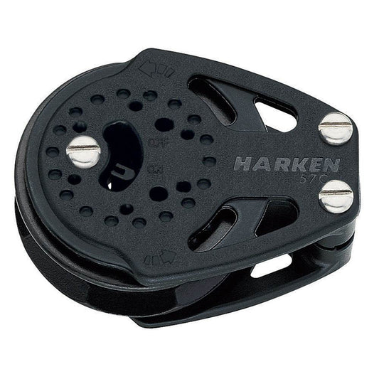 Suncoast Marine and Auto offers Harken 57mm Single Carbo Ratchet Cheek Block [2137]