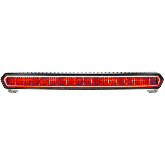 Suncoast Marine and Auto offers RIGID Industries SR-L Series Marine 20" Black LED Lightbar - White Light w/Red Halo [62102]