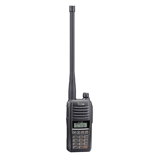 Suncoast Marine and Auto offers Icom A16 VHF COM Aviation Air Band Handheld Transceiver [A16]